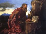 SAVOLDO, Giovanni Girolamo Saint Jerome painting